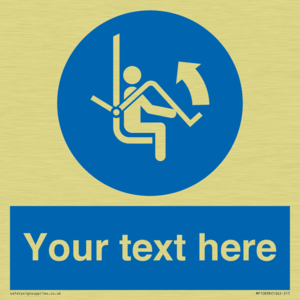 Custom Mandatory: Open safety bar of chairlift